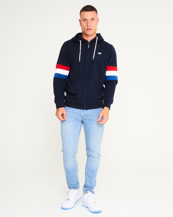 Redan Zip Through Hoodie