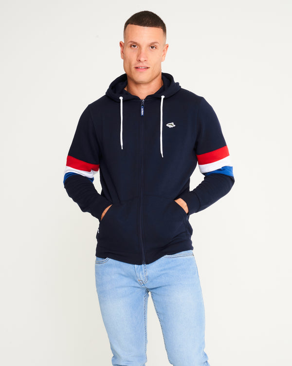 Redan Zip Through Hoodie