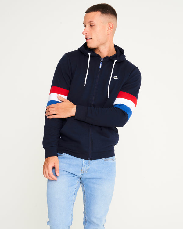 Redan Zip Through Hoodie