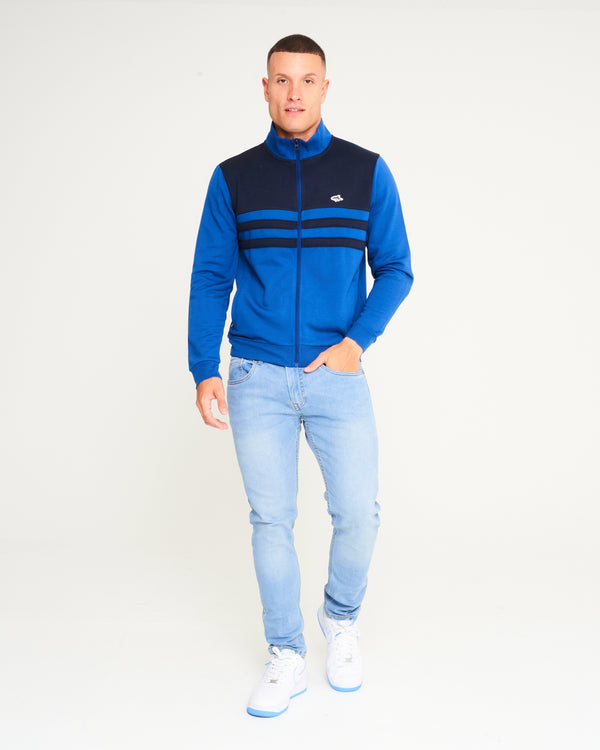 Redruth Turtle Neck Zip Through Sweat