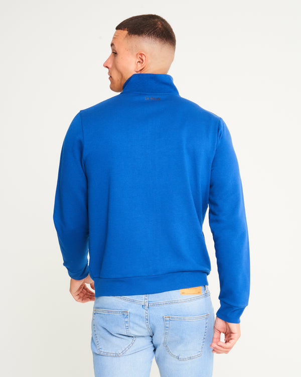 Redruth Turtle Neck Zip Through Sweat