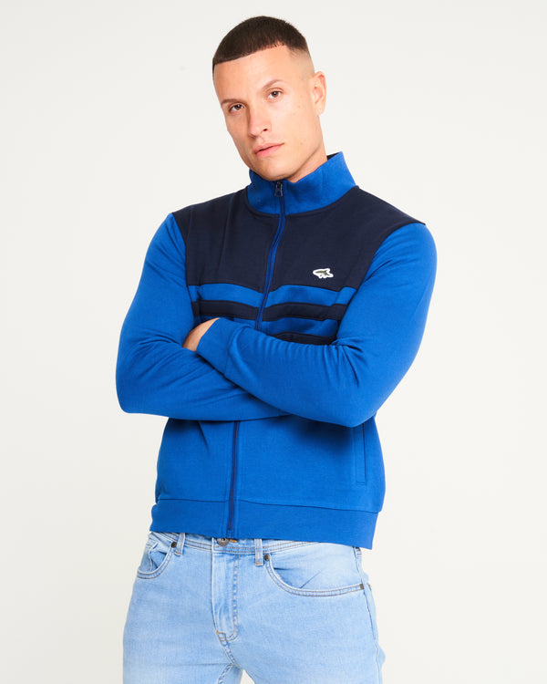 Redruth Turtle Neck Zip Through Sweat