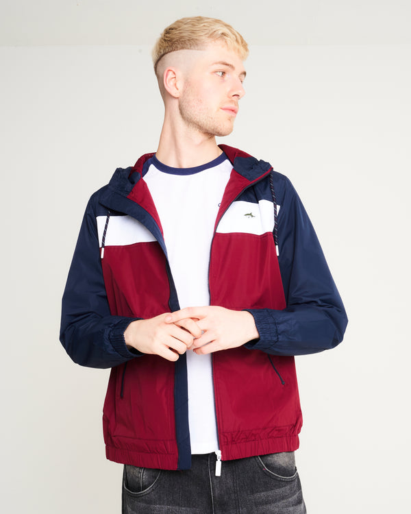 Latif Colourblock Hooded Jacket