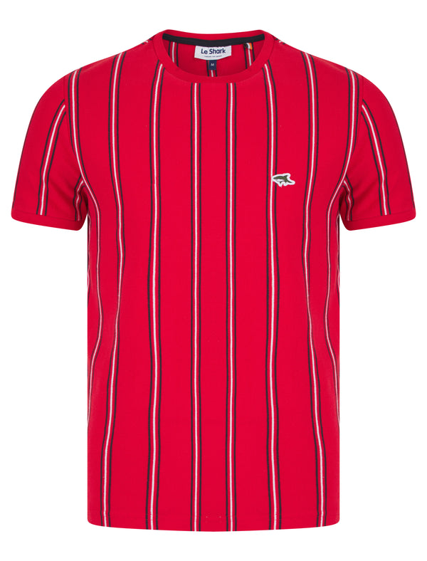 Roman Striped Cotton T-Shirt