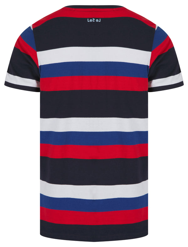Saunders Cotton Striped T-Shirt