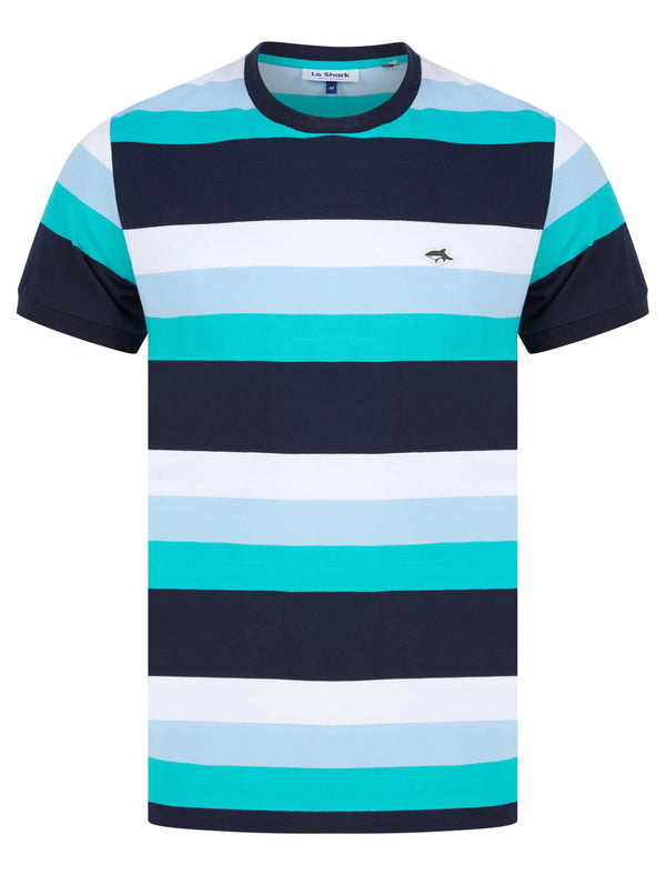 Saunders Cotton Striped T-Shirt