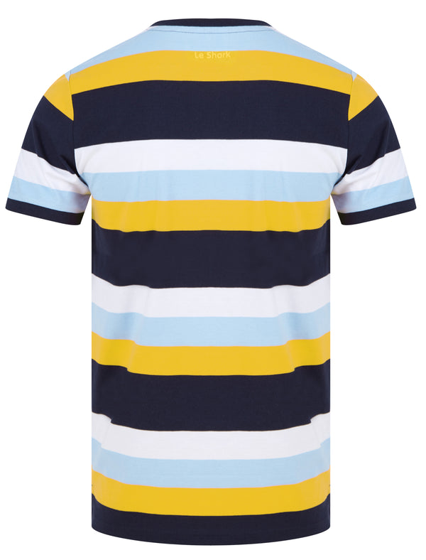 Saunders Cotton Striped T-Shirt