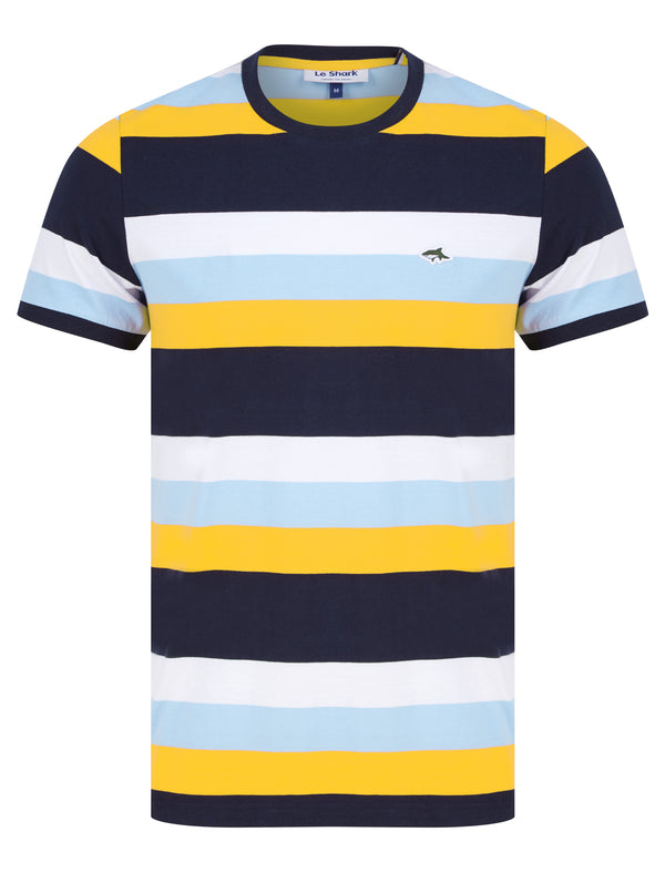 Saunders Cotton Striped T-Shirt