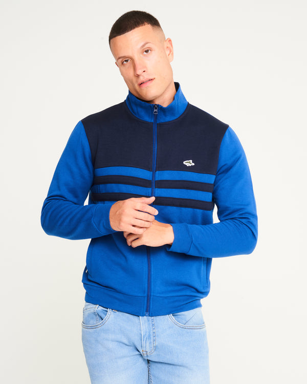 Redruth Turtle Neck Zip Through Sweat