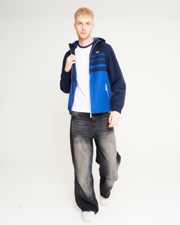Laken Striped Hooded Jacket