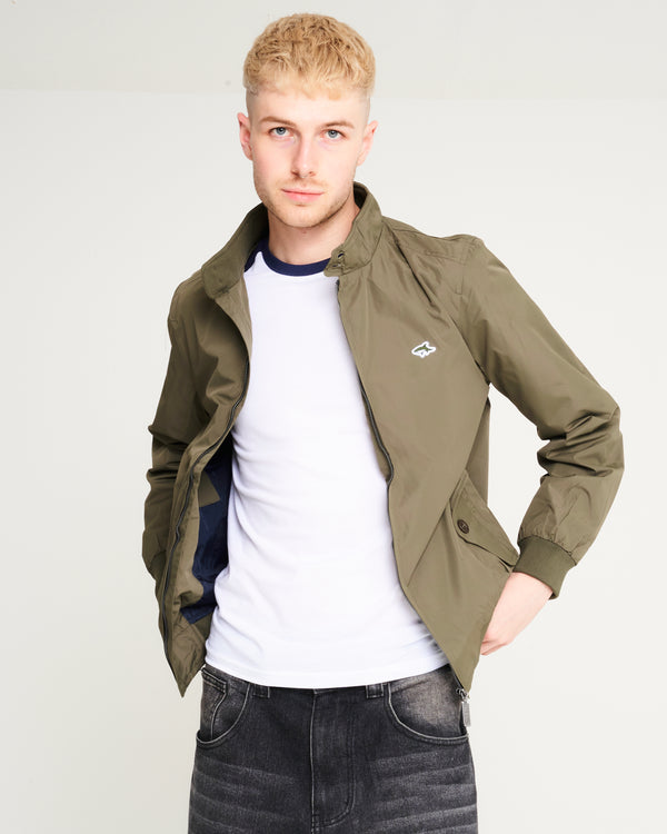 Lorkan Zip Through Bomber Jacket