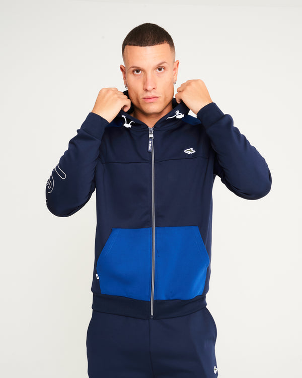 Poplar Tricot Navy Tracksuit