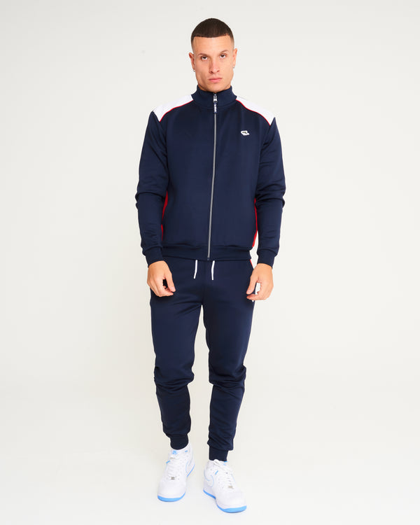 Portia Tricot Navy Tracksuit