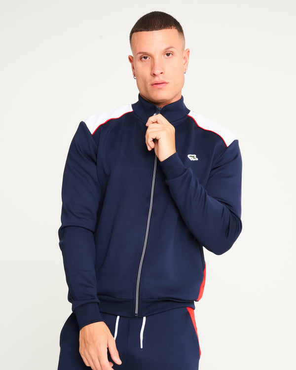 Portia Tricot Navy Tracksuit