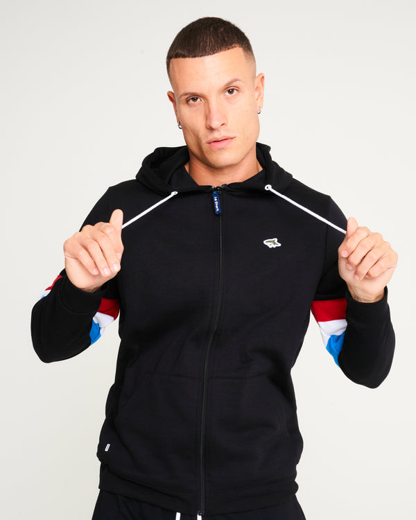 Prowse Fleece Co-ord With Stripes Tracksuit