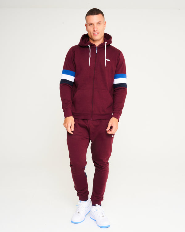 Prowse Fleece Co-ord With Stripes Tracksuit