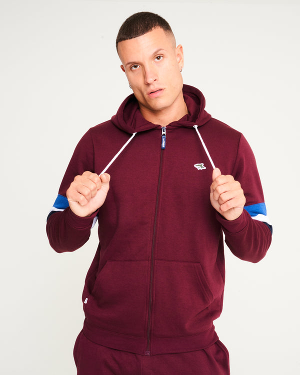 Prowse Fleece Co-ord With Stripes Tracksuit