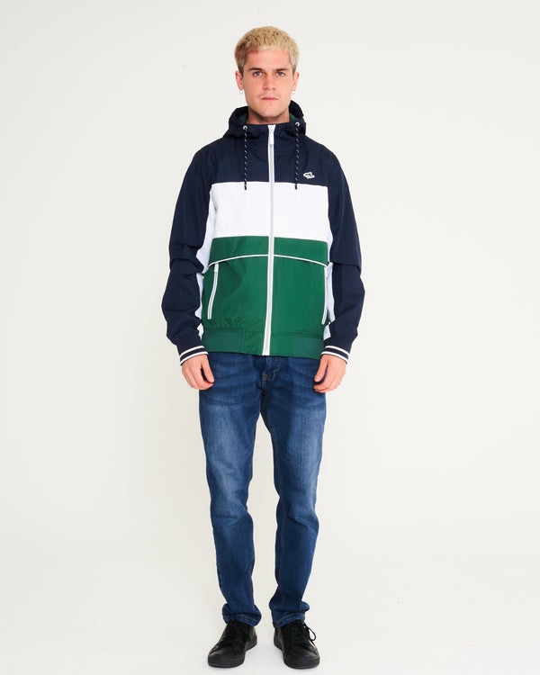 Lehana Colour Block Hooded Jacket