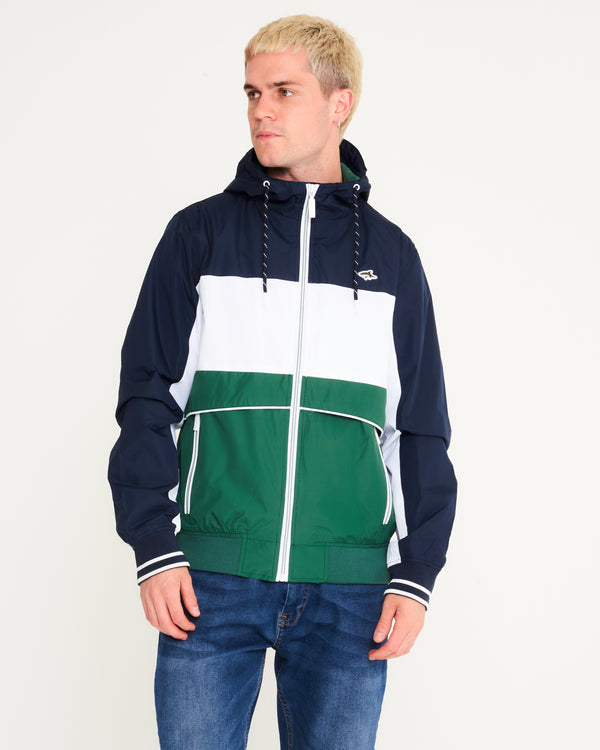 Lehana Colour Block Hooded Jacket