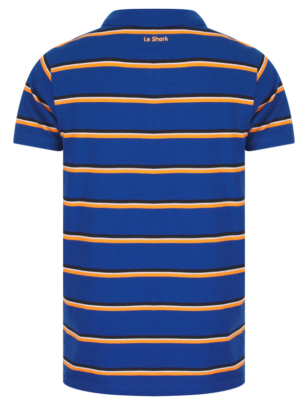 Upwey Cotton Striped Polo Shirt