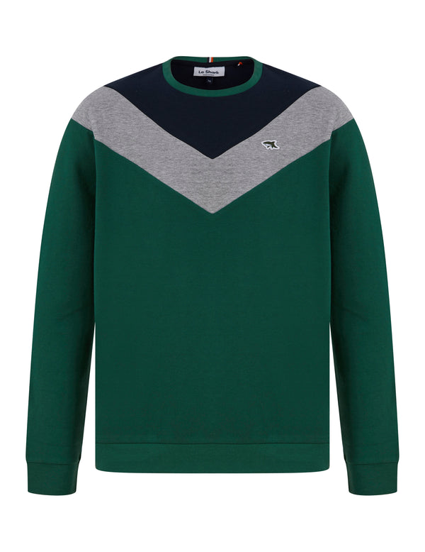 Randolf Fleece Colourblock Sweater