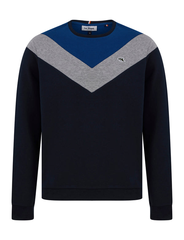 Randolf Fleece Colourblock Sweater