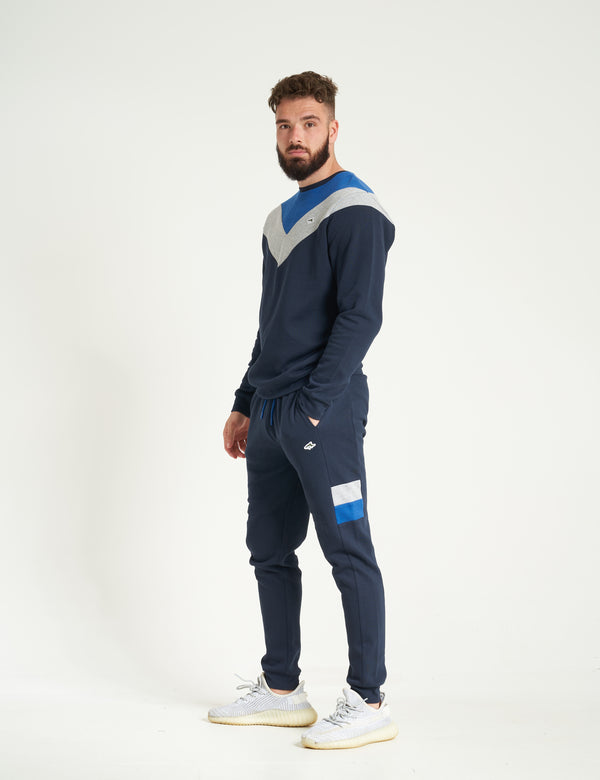 Randolf Fleece Colourblock Sweater