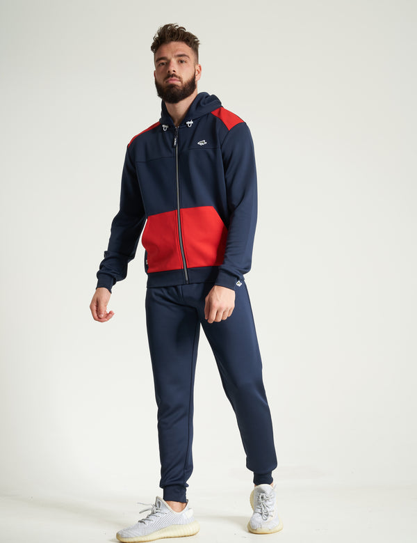 Poplar Tricot Navy Tracksuit
