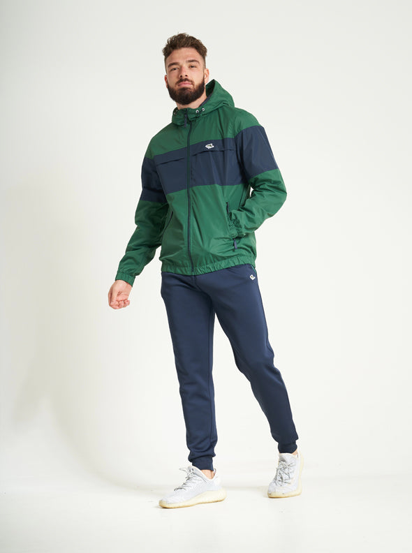Laszlo Colourblock Hooded Jacket